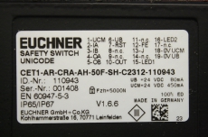 EUCHNER 110943 CET1-AR-CRA-AH-50F-SH-C231 Schalter Sicherheitsschalter safety 