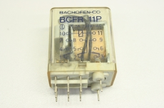 3x BACHOFEN-CO BCFR 11P  2A 2240V AC Relais  BCFR11P