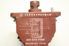 MANNESMAN DEMAG 87420944 SED1D & SED1 Kran Doppel Schaltelement contact Block 