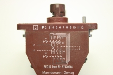 MANNESMAN DEMAG 87420944 SED1 SED1D Kran Doppel Schaltelement contact Block 
