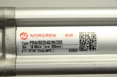 NORGREN PRA/802040/M/200 Ø40mm 200mm Zylinder Cylinder PRA802040 /M/200