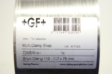 GEORG FISCHER 724208181 112-117x75mm +GF+ Rohrschelle  Multi Clamp Snap 