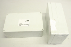 2x Bopla M221 02221000 03.1220080  200x120x75 Universalgehäuse Polycarbonat OVP