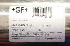 GEORG FISCHER 724208146 87x93x150mm +GF+ Rohrschelle  Multi Clamp Snap 
