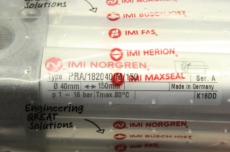 IMI NORGREN PRA/182040/M/150 150mm Ø40mm Zylinder Cylinder PRA182040 /M/150 OVP