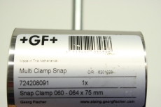 GEORG FISCHER 724208091 60x64x75mm +GF+ Rohrschelle  Multi Clamp Snap 