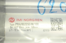 IMI NORGREN PRA/802050/M/100 Ø50mm 100mm Zylinder Cylinder PRA802050 OVP