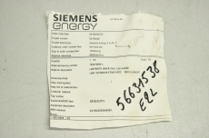 für Siemens Energy 1000158551 DR352623FCL Labyrinth Innendichtung inner Seal 