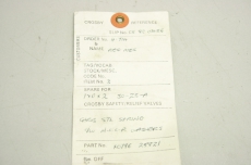 CROSBY SPARES XO79625821 Control Valve Spring Feder 4-714 OVP