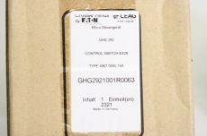 CEAG GHG 292 GHG2921001R0063 4067 500V 16A EX Schalter Steuerschalter GHG292