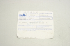 KSB  00270068 A 180/195x15 ZN1090 JL Pumpe Spaltring  502.1