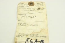 CROSBY SPARES 70.716 1 Xex2 Control Valve Spring Feder 1214