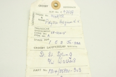 CROSBY SPARES 4008/TR Control Valve Spring Feder 68-00415