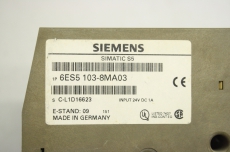 SIEMENS SIMATIC S5 CPU 103 6ES5103-8MA03 E:9 Zentralbaugruppe 6ES51038MA03