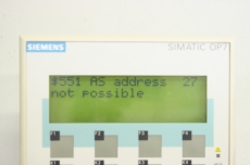 SIEMENS SIMATIC OP 7-DP 6AV3607-1JC20-0AX1 E:08 Operator Panel SC-ROG13361