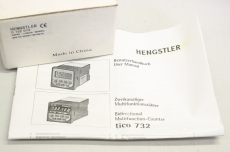 HENGSTLER 0 732 073 48x48 24V Tico 732 Anzeige Zähler Counter 0732073 OVP