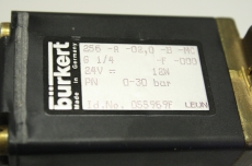 BüRKERT 055969F 256-A-02.0-B-MC  G1/4 24V 2/2 Wege Magnetventil solenoid valve 