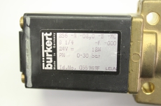 BüRKERT 055969F 256-A-02.0-B-MC  G1/4 24V 2/2 Wege Magnetventil solenoid valve 