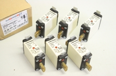 6x MERSEN NH000GG50V100-1 100A 500V NH Sicherungseinsatz 4086500084135 OVP