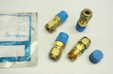 4x SWAGELOK B-400-1-4 1/4 Einschraubverschraubung B40014 OVP