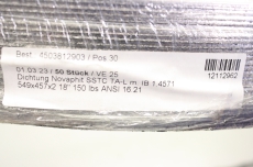 23x Novaphit  4503812903 18 Zoll 150 16.21 1.4571 549x457x2 Dichtung 