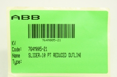 ABB TAMSHELL 764M005-21 59691-04 10 Slider 10 PT Reduced outline OVP