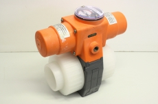 GEORG FISCHER 199222198 222 Typ 222 Kugelhahn pneumatischer Stellantrieb Valve 