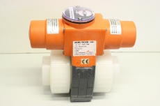 GEORG FISCHER 199222198 Typ 222 PN10 Kugelhahn pneumatischer Stellantrieb Valve 