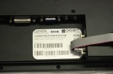 LUVOX LCD-A102V01 F100 AT MON S N12V NS Touch Operator Panel LCDA102V01