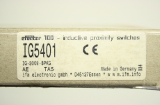 IFM ELECTRONIC IG5401 IG-3008-BPKG Näherungsschalter induktiv OVP