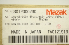 MAZAK SFN-06-100K Filter Suction  OVP