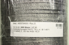 50x Novaphit SSTC TA-L 4503704005 3 150lbs 1.4571 137x89x2 3 Seal  OVP