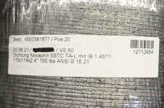50x  4503381677 Novaphit  4 150 16.21 175x114x2mm 4 Zoll 150 lbs Seal OVP