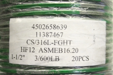 20x 4502658639 1 1/2 316L CS 11387467 Dichtung Spiralgewickelt Spiral Gasket OVP