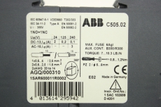 ABB AGQ/000310 1SAR600011R0002 Relais Thermistor Motoschutz 