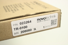 NOVOTECHNIK  TR-0100 Wegtaster Potentiometer 0-100mm Linearmessung Wegtaster 
