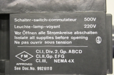 STAHL 8030/11 EX-Installationsschalter Wechselschalter Schalter Notaus 