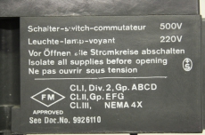 STAHL 8030/11 EX-Installationsschalter Wechselschalter Schalter Notaus 