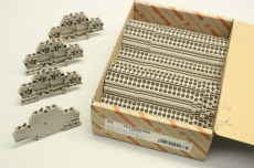 59x WEIDMüLLER 1674300000 ZDK2.5 ZDK 2.5 Reihenklemme  OVP