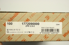 41x WEIDMüLLER 1772090000 ZPE 2.5-2 ZPE2.5-2 Reihenklemme  OVP