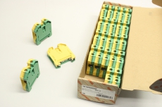 25x WEIDMüLLER 1010500000 WPE35 WPE 35 35mm² Reihenklemme  OVP