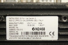 DATALOGIC DS6400 DS6400-100-010 15-30V 1mW 2 Scanner Barcodescanner OVP