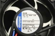 EBMPAPST 624HH 60x60x25mm 24V 624 HH Axiallüfter OVP