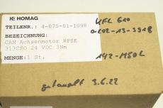 HOMAG  4-075-01-1098 24VDC 3Nm HPSE 313CSO  Motor CAN Achsenmotor  