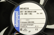 EBMPAPST 4414/2H 119x119x38mm 24VDC 4414/2 H Axiallüfter 
