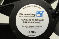 PFANNENBERG  FAN1739-C FAN1739C 010000027 230VAC Lüfter Ventilator  OVP