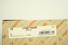 17x WEIDMüLLER 1746770000 ZPE10 Reihenklemme  OVP