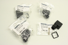 4x TELEMECANIQUE XZC-C43FCP40B 4-polig Stecker Rechtecksteckverbinder OVP