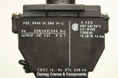 DEMAG CBD2 87466844 Kran Schaltelement Schalter Doppelschaltelement OVP
