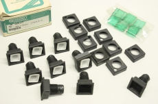 6x SCHLEGEL QXJT 27x27mm Drucktaste quadratisch beleuchtbar Drucktaster  OVP